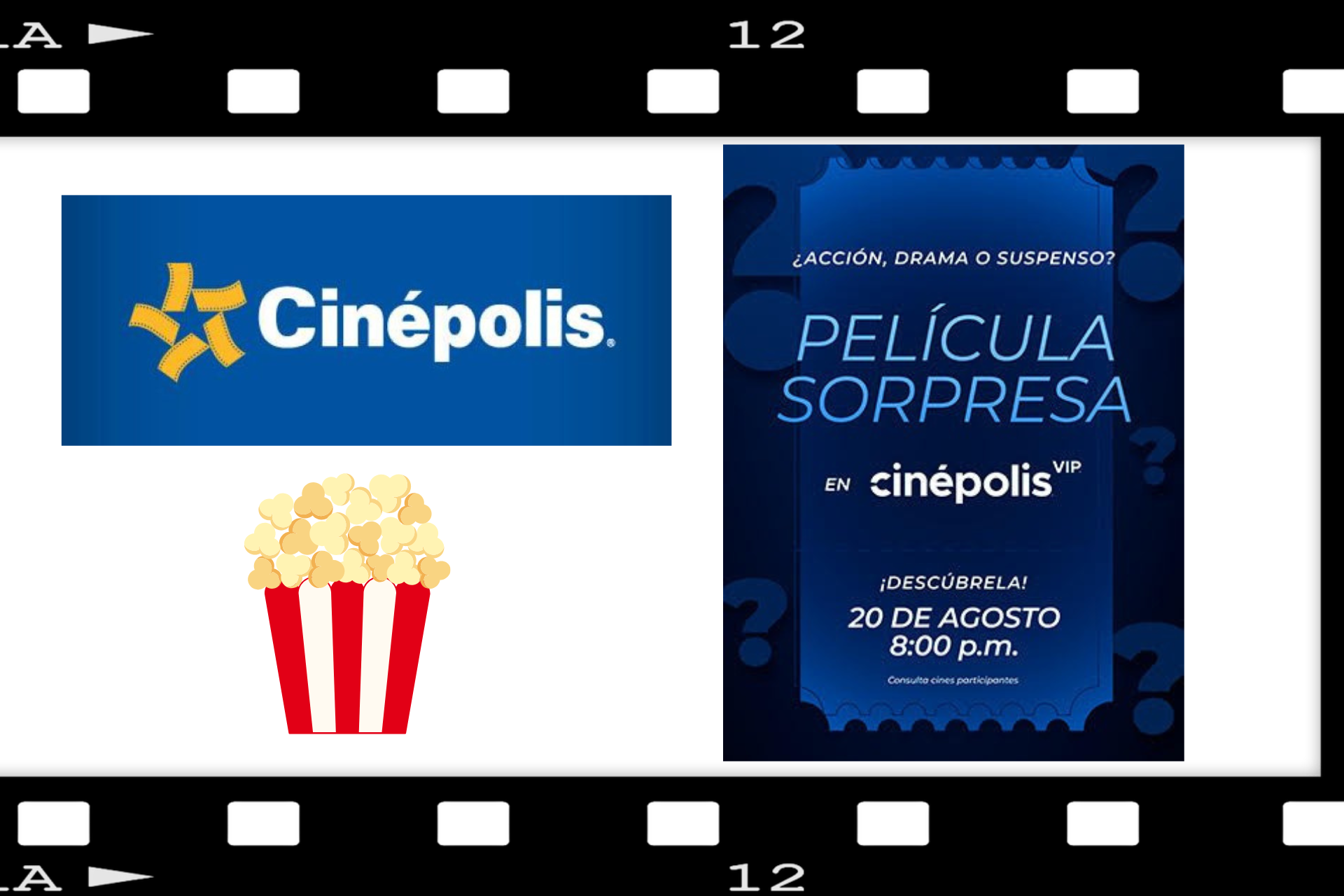 ¡Ya hay fecha para la Película Sorpresa Cinépolis VIP!