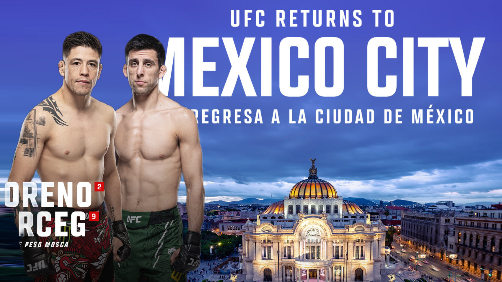 No te pierdas la UFC en la Arena CDMX este 28 de febrero