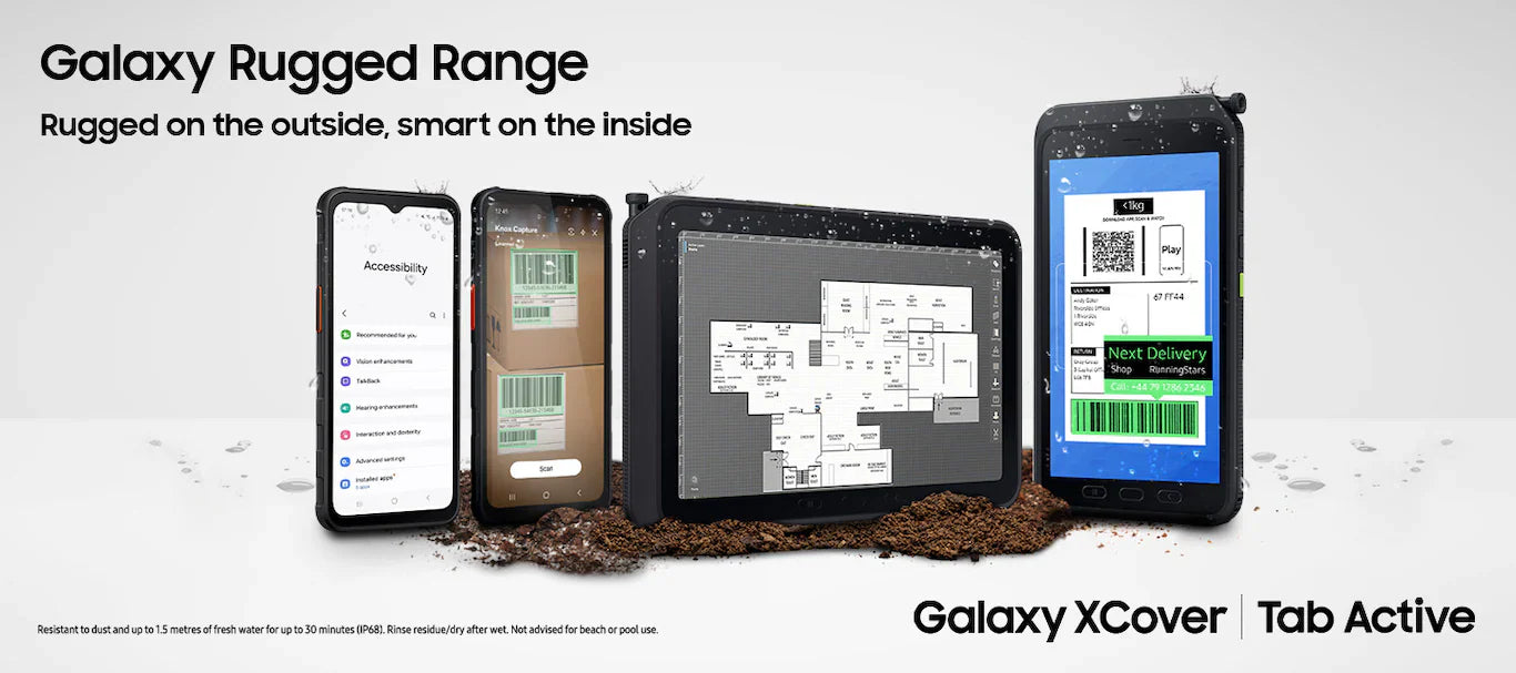 Samsung eleva la eficiencia de las operaciones en campo a través de sus equipos de uso rudo “Galaxy Rugged”