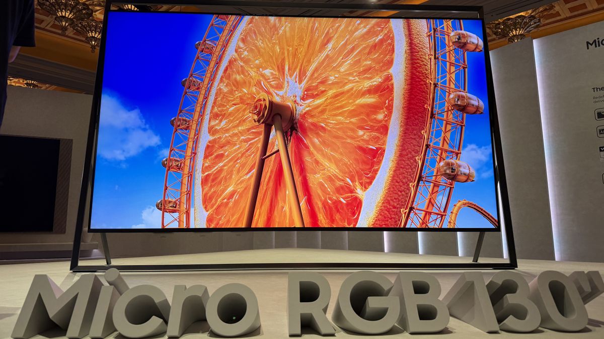 Samsung presenta la primera pantalla Micro RGB de 130 pulgadas del mundo, con color de siguiente generación y un nuevo diseño audaz