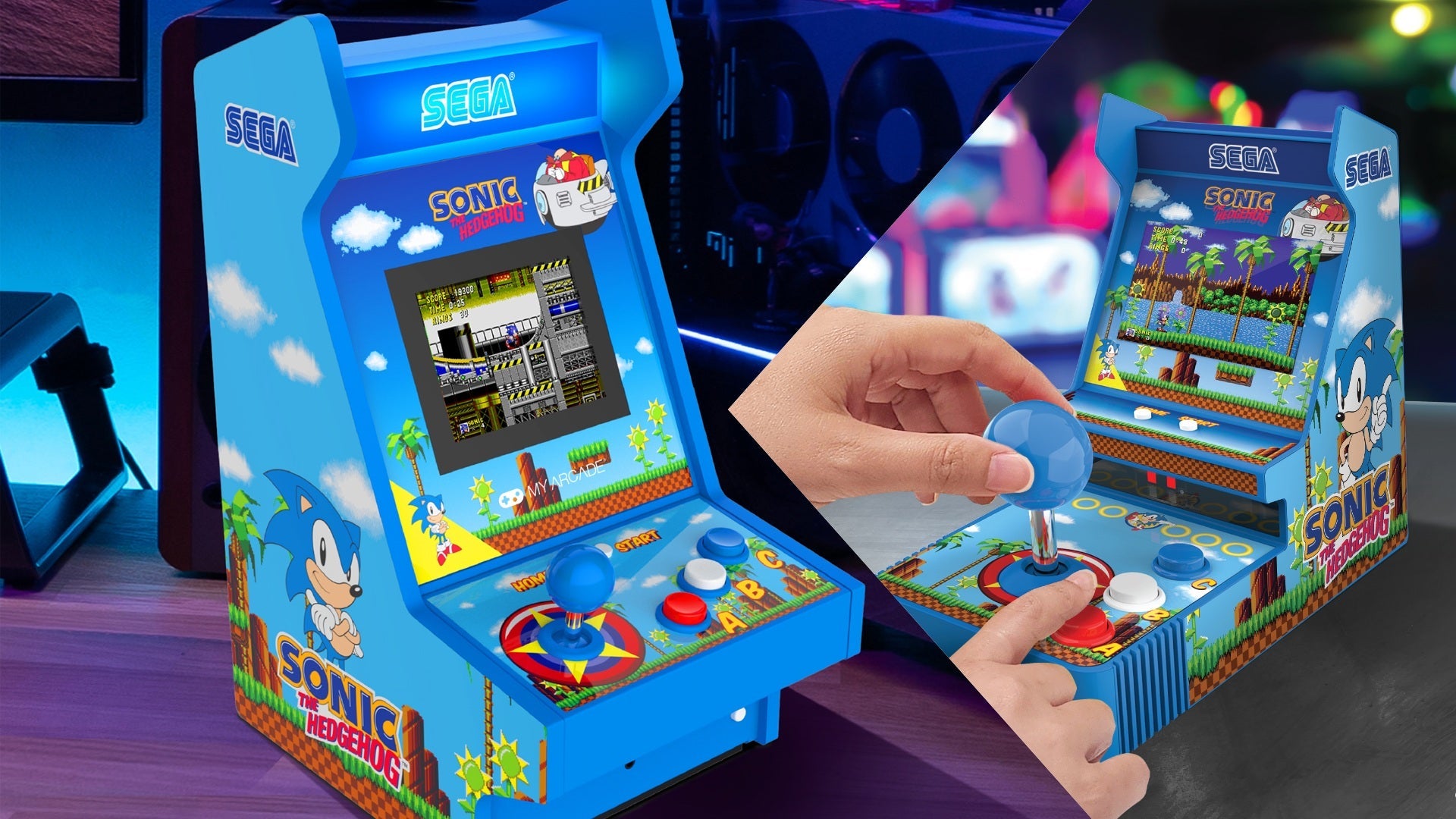SEGA of America y My Arcade lanzan nuevos dispositivos retro de videojuegos de Sonic the Hedgehog