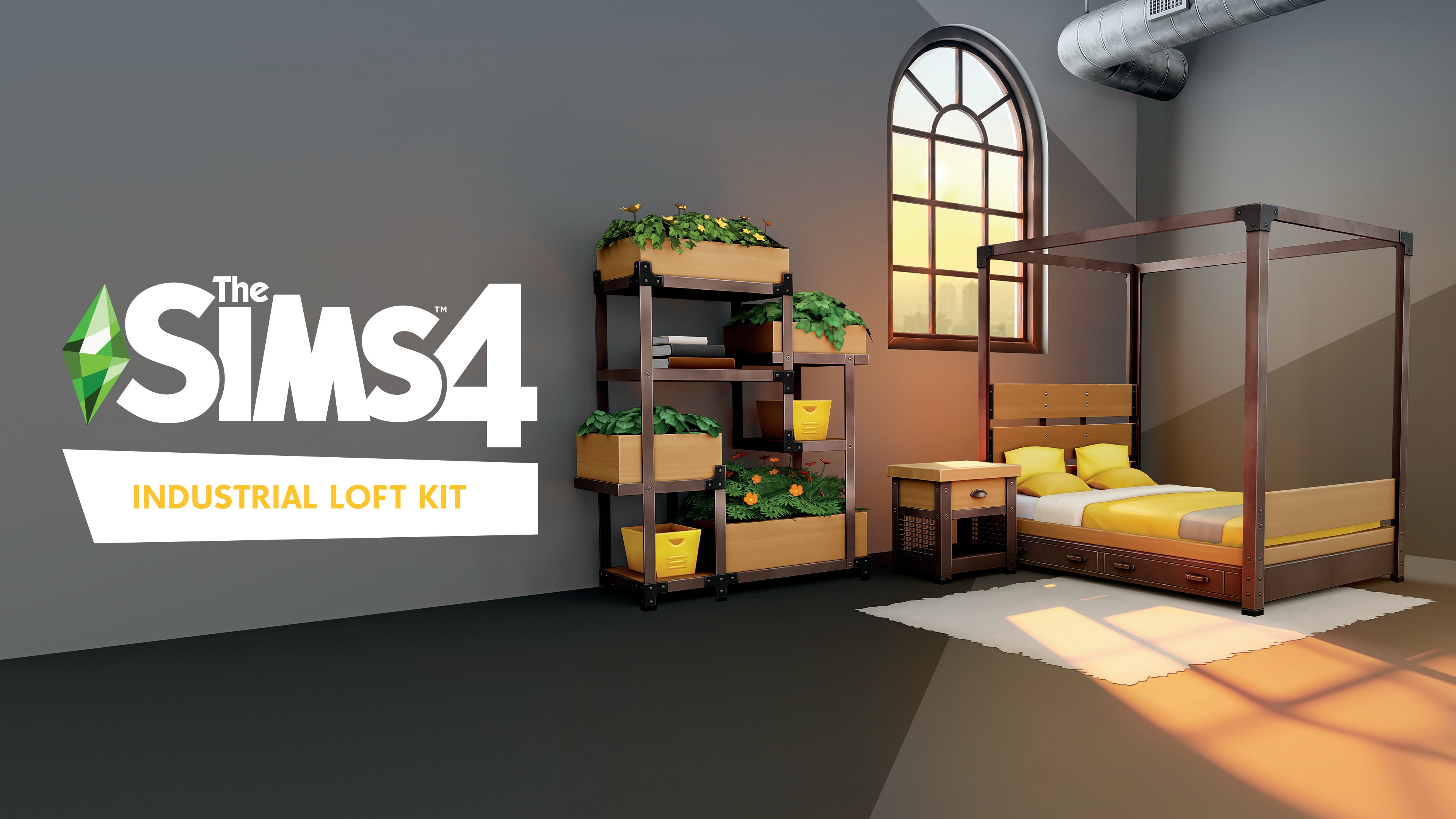 Los Sims 4: Loft Industrial Kit estará disponible el 26 de agosto