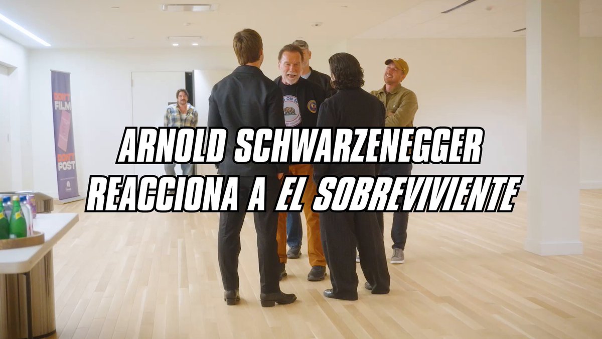 EL SOBREVIVIENTE - Cuando Arnold Schwarzenegger le da el visto bueno a una película tienes que correr al cine.
