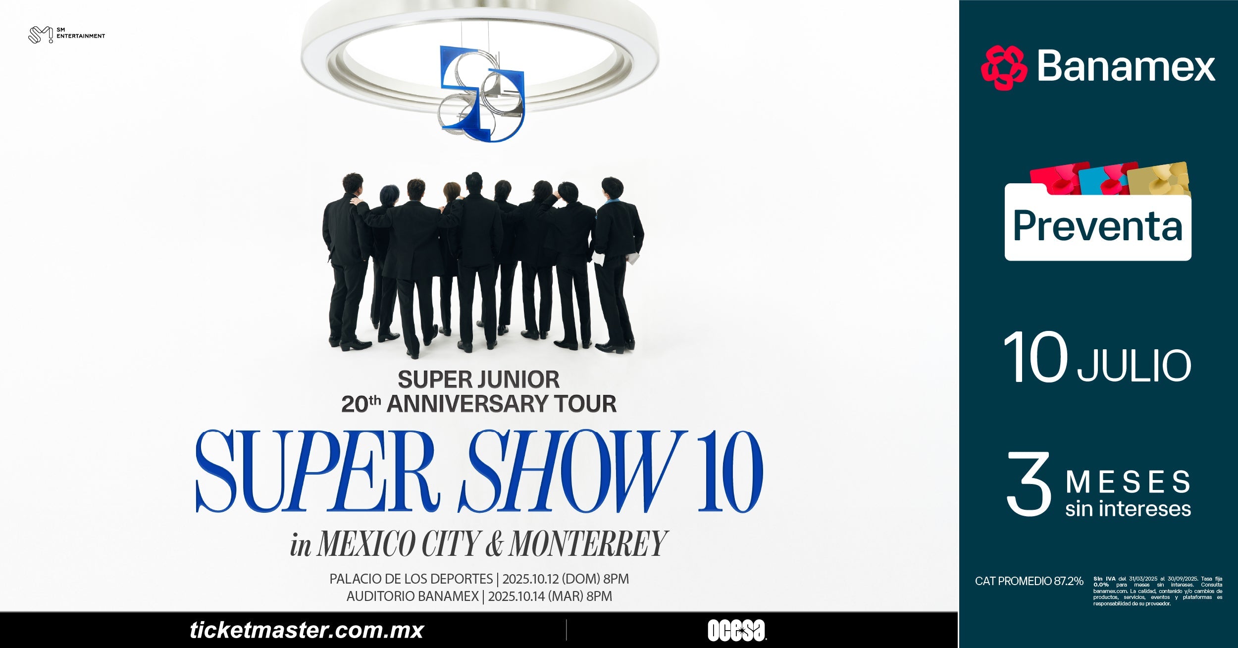 SUPER JUNIOR presenta su 20th ANNIVERSARY TOUR