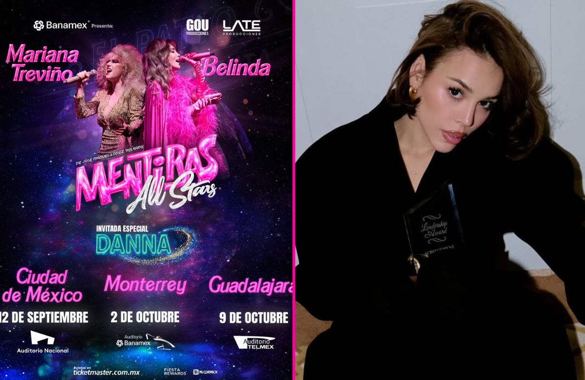 Tres generaciones, un mismo escenario: Danna se une a Belinda y Mariana Treviño en Mentiras All Stars