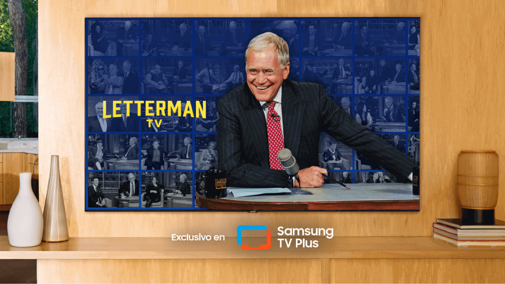 ¿Fan de David Letterman? Samsung TV Plus estrena un canal con sus mejores entrevistas