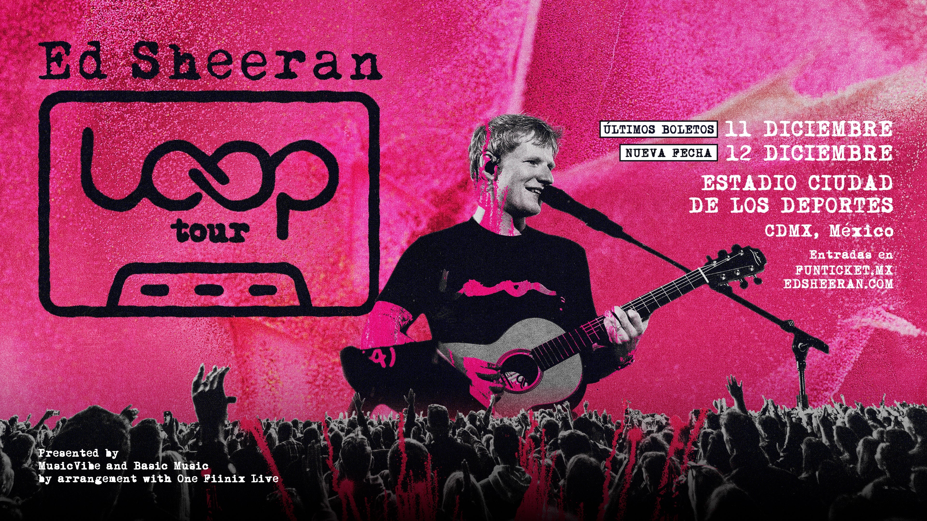Ed Sheeran suma nueva fecha en CDMX ante la alta demanda del público mexicano