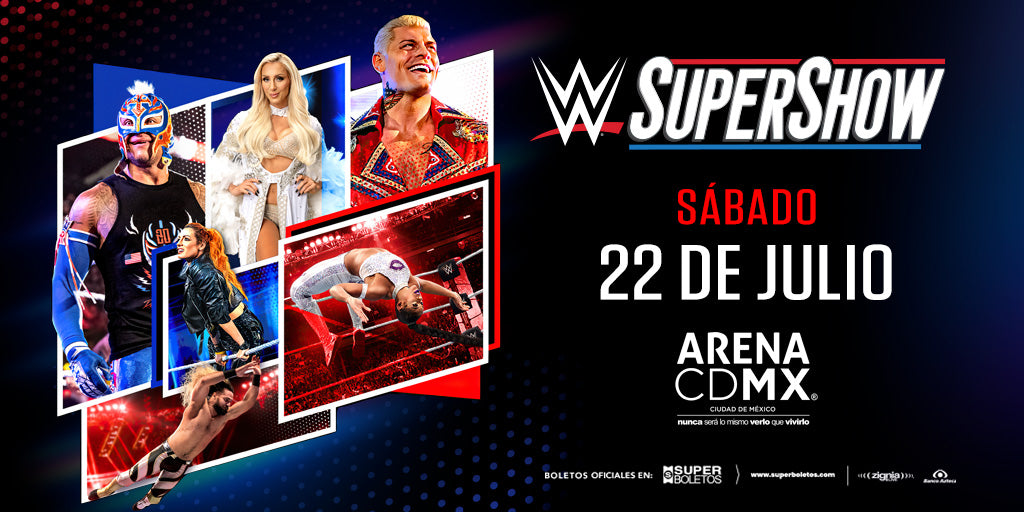 WWE SUPERSHOW® REGRESA A MÉXICO EN JULIO