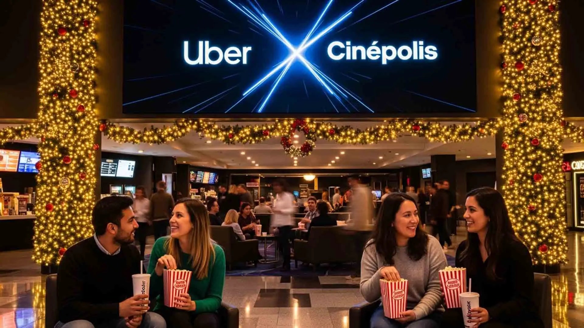 Uber y Cinépolis se unen para ofrecer nuevos beneficios a los miembros de Uber One