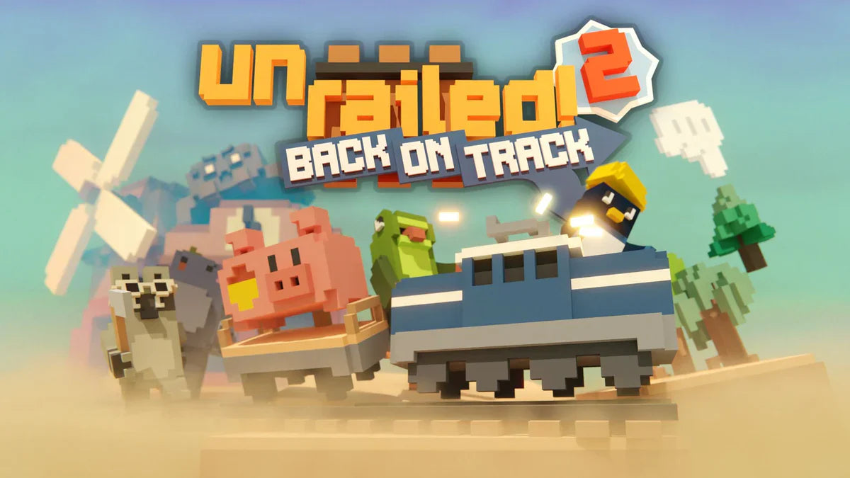Unrailed 2 acelera con contenido nuevo, los personajes de Among Us y un 25% de descuento en Steam