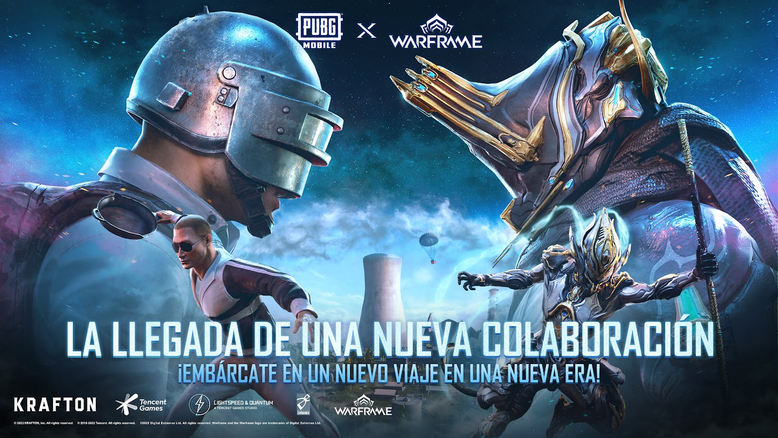 PUBG MOBILE anuncia una colaboración con el MMO ‘WARFRAME’
