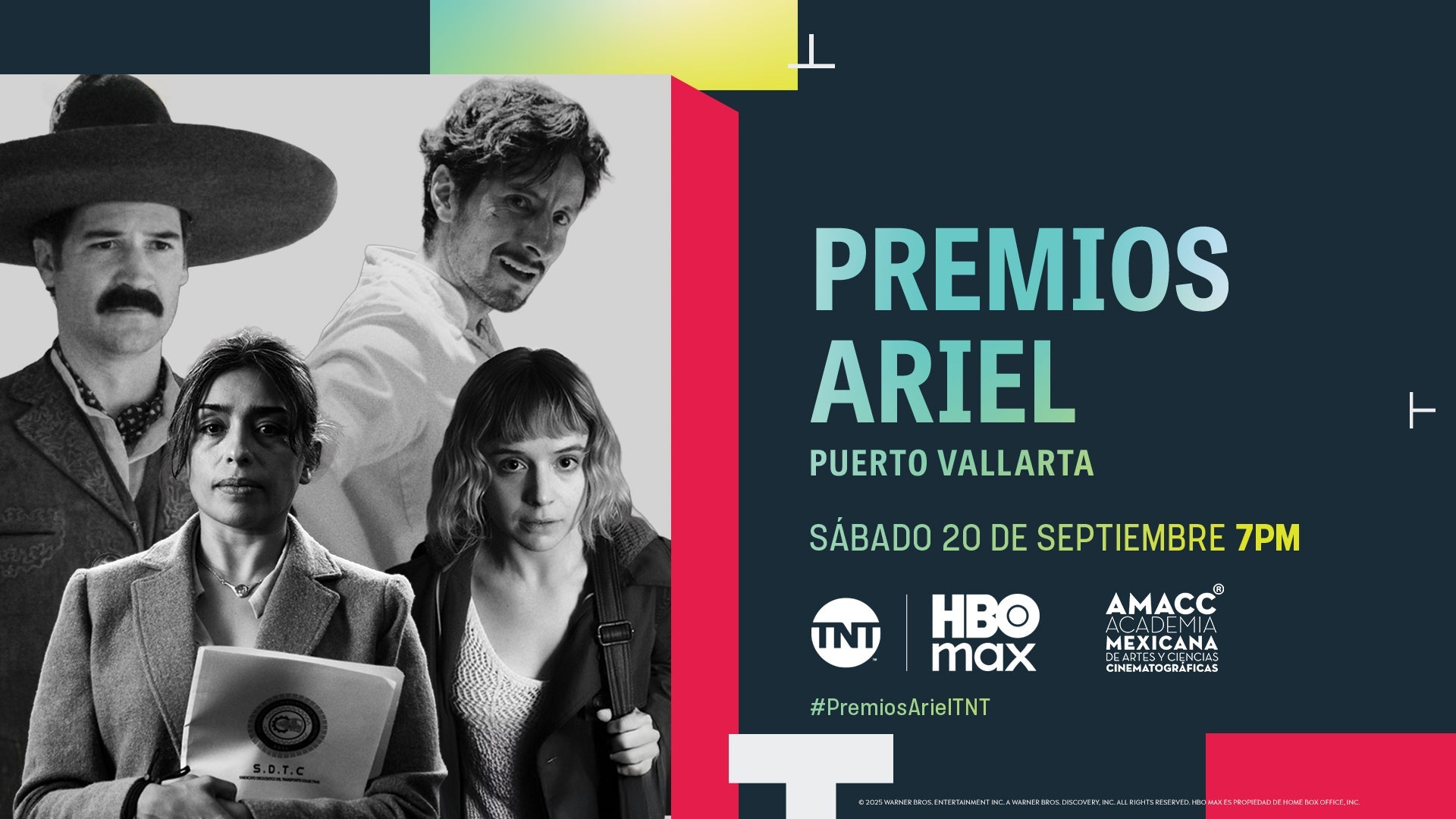 LOS ARIEL EN VIVO A TRAVÉS DE TNT Y HBO MAX: CELEBRA LO MEJOR DEL CINE MEXICANO