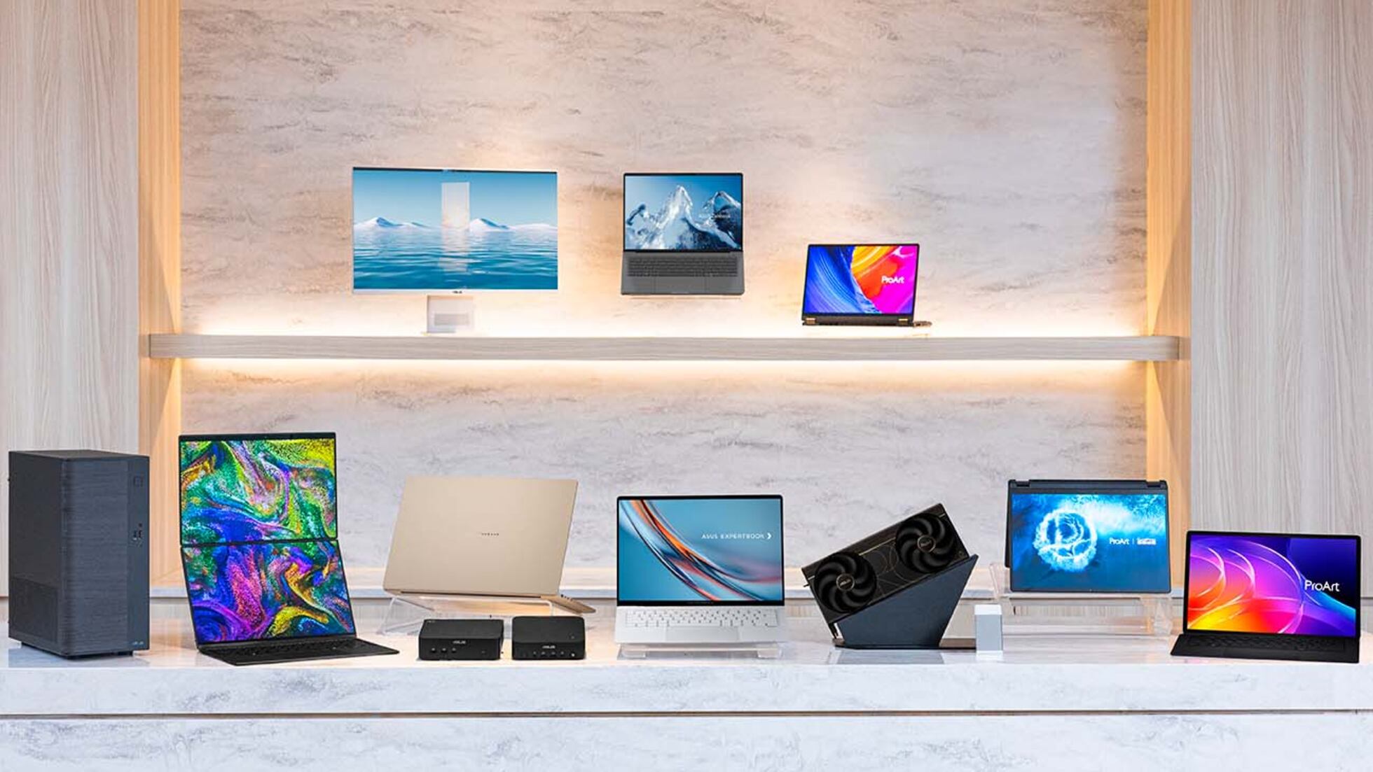 ASUS galardonada con ocho premios a la innovación CES 2026