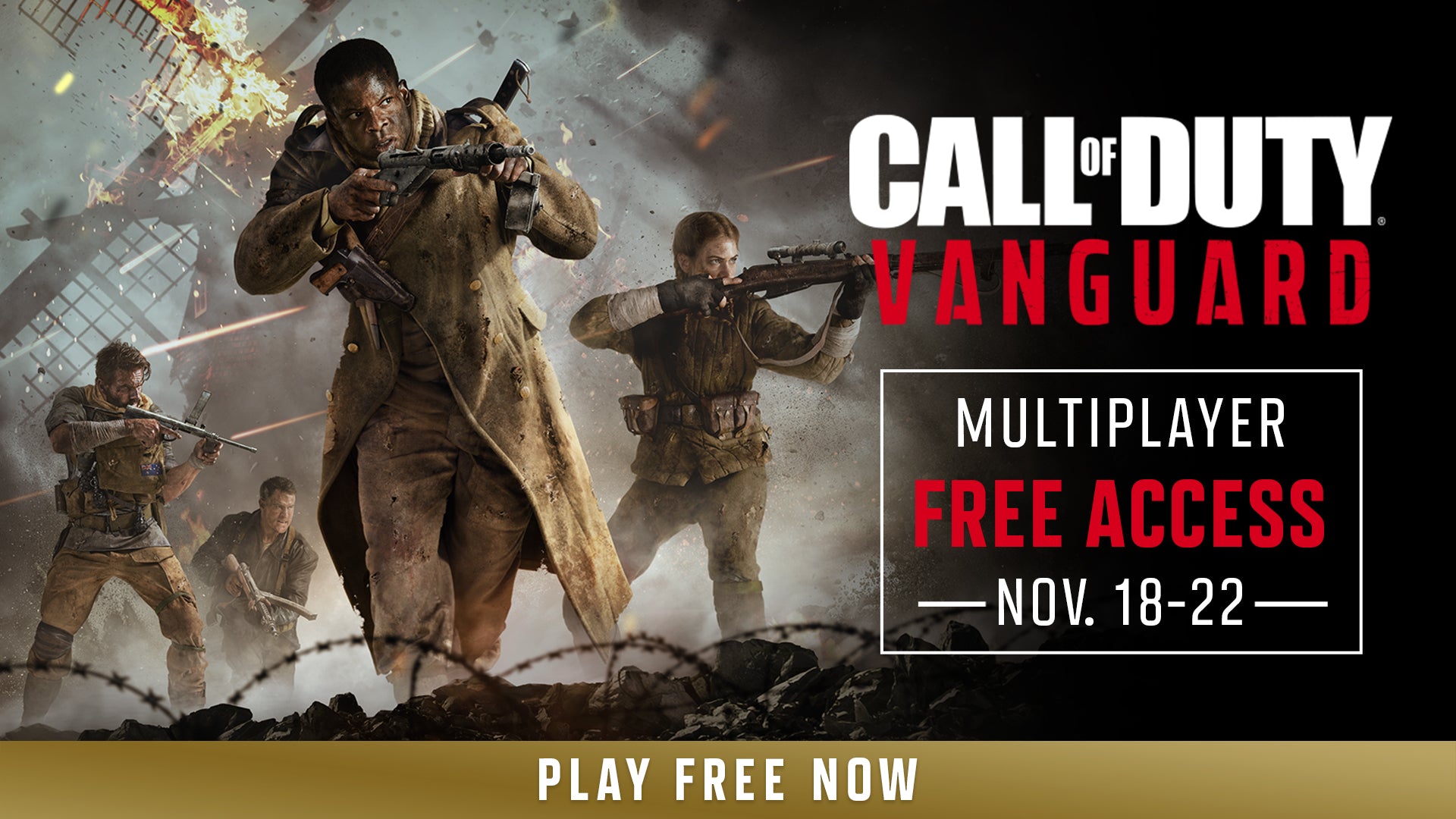 Call of Duty: Vanguard - Acceso gratuito al multijugador por tiempo limitado y el regreso de Shipment