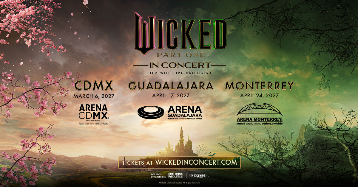 Wicked llegará a México con una experiencia sinfónica que combinará cine y orquesta en vivo