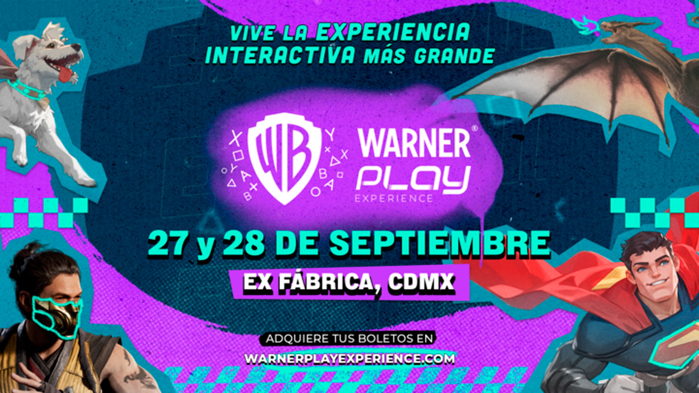 Warner Play Experience: sumérgete en tus universos favoritos y descubre las actividades que llegarán al evento en Ciudad de México