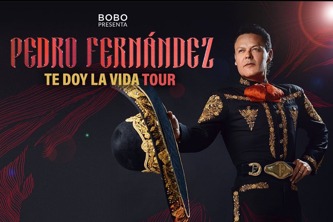 Debido al gran éxito, Pedro Fernández regresa a la Arena CDMX