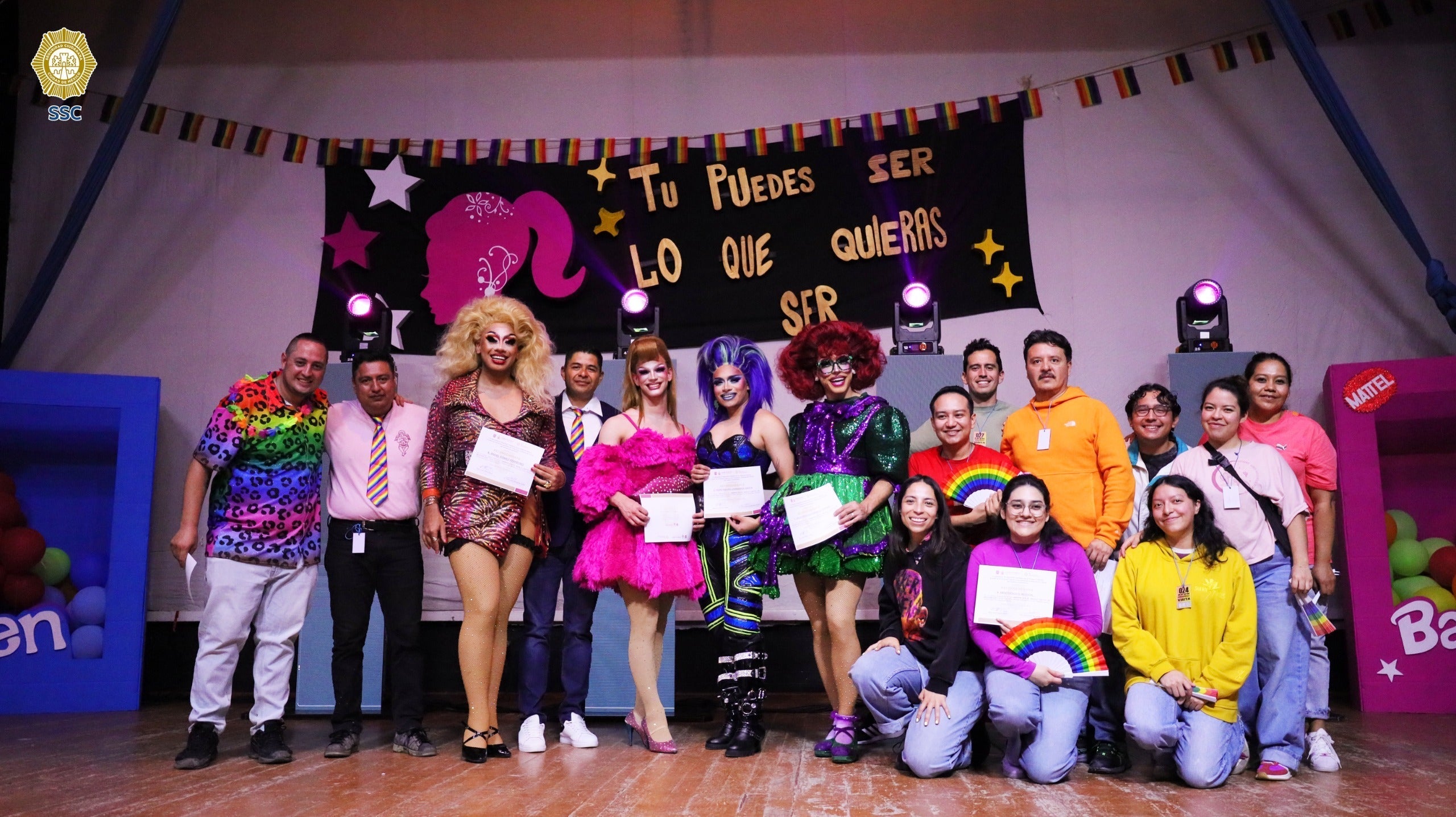 Mentiras y Mentidrags refrendan su compromiso con la diversidad y la inclusión al respaldar las Marchas por el Orgullo LGBTTTI+ en Reclusión de la Ciudad de México