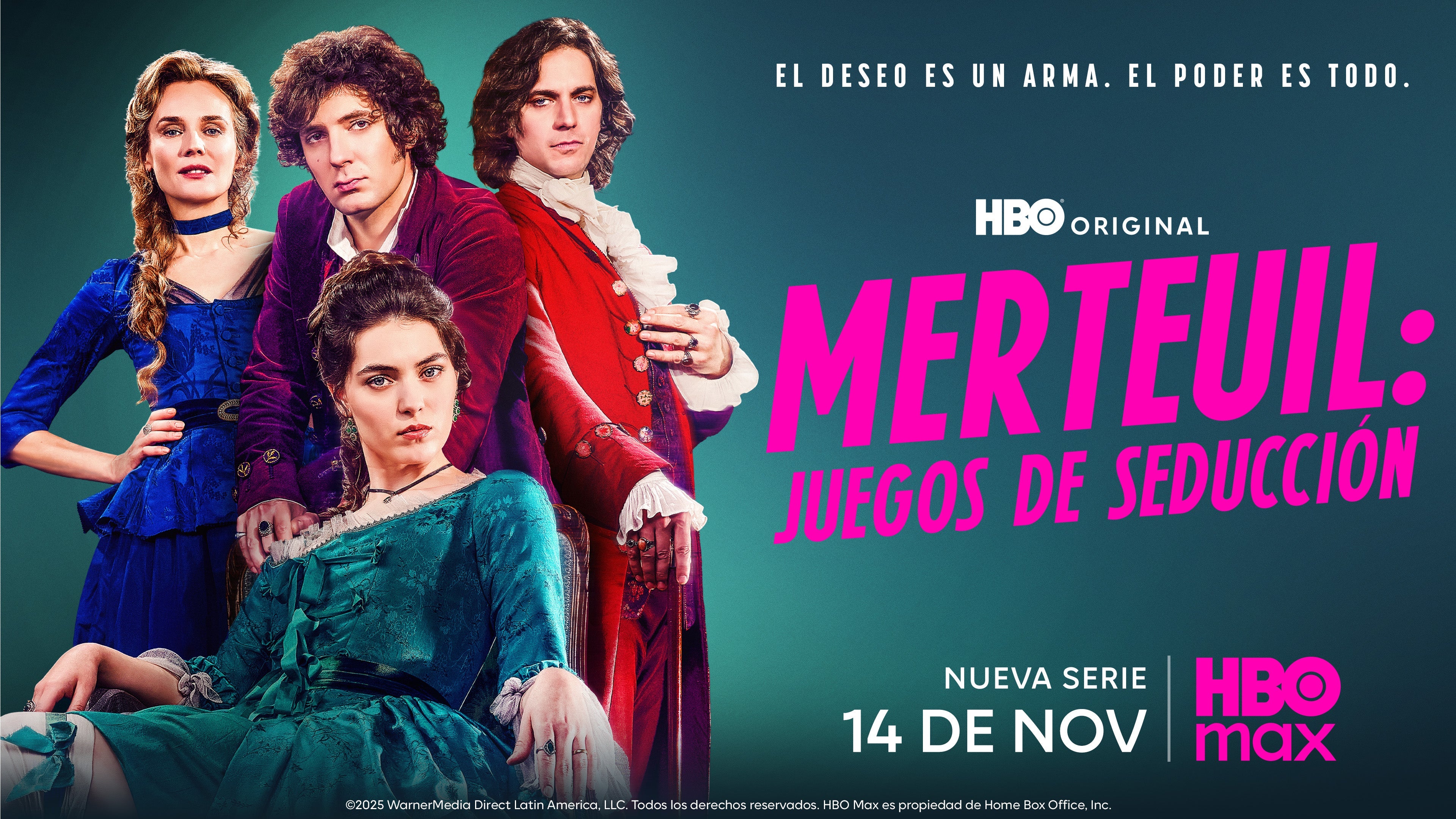 HBO LANZA EL TRÁILER DE LA SERIE ORIGINAL FRANCESA ‘MERTEUIL: JUEGOS DE SEDUCCIÓN’
