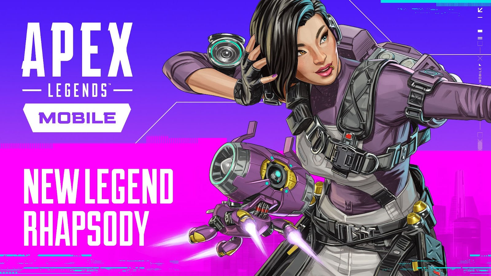 Apex Legends Mobile presenta a su nueva leyenda: Rhapsody