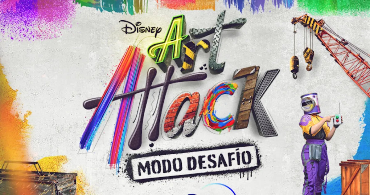 ART ATTACK: MODO DESAFÍO, UNA NUEVA SERIE CON RETOS ARTÍSTICOS ÉPICOS, LLEGARÁ A DISNEY+ EL 26 DE JULIO