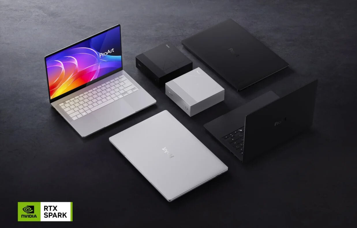 ASUS presentó sus nuevas PCs ProArt con NVIDIA RTX Spark durante IFA 2026