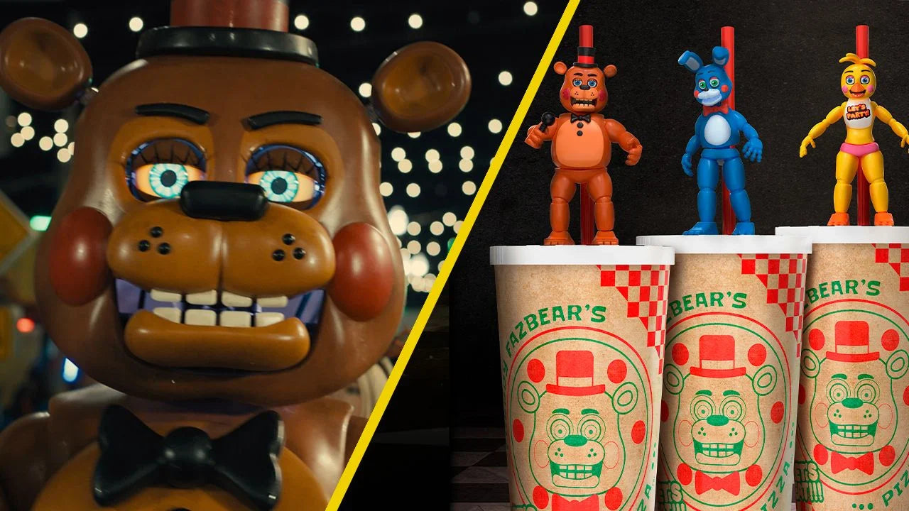 Los vasos coleccionables de Five Nights at Freddy’s 2 llegan a Cinépolis