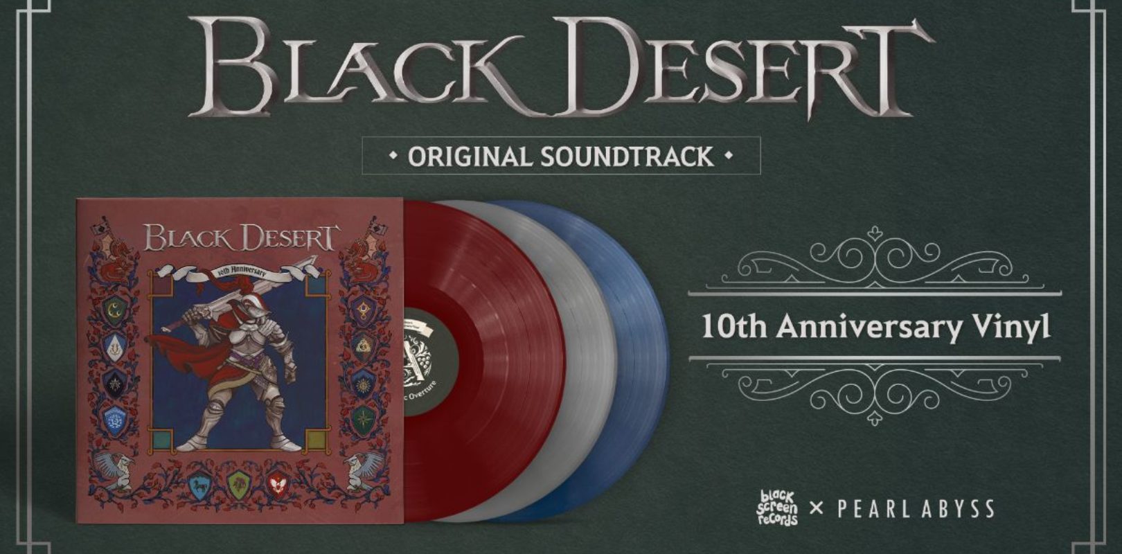 Pearl Abyss y Black Screen Records presentan el álbum en vinilo del 10º aniversario de Black Desert