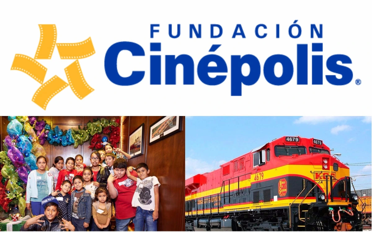 Fundación Cinépolis y Kansas City Southern de México llevarán el cine a comunidades vulnerables a través del Tren Navideño