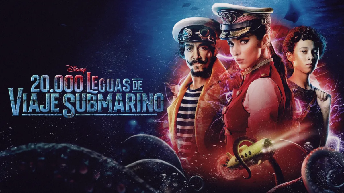 YA ESTÁ DISPONIBLE EXCLUSIVAMENTE EN DISNEY+ LA SERIE DE AVENTURA 20.000 LEGUAS DE VIAJE SUBMARINO