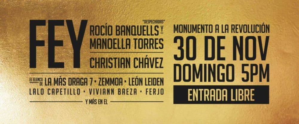 Fey encabezará el concierto gratuito organizado por AHF en conmemoración del Día Mundial del Sida 2025