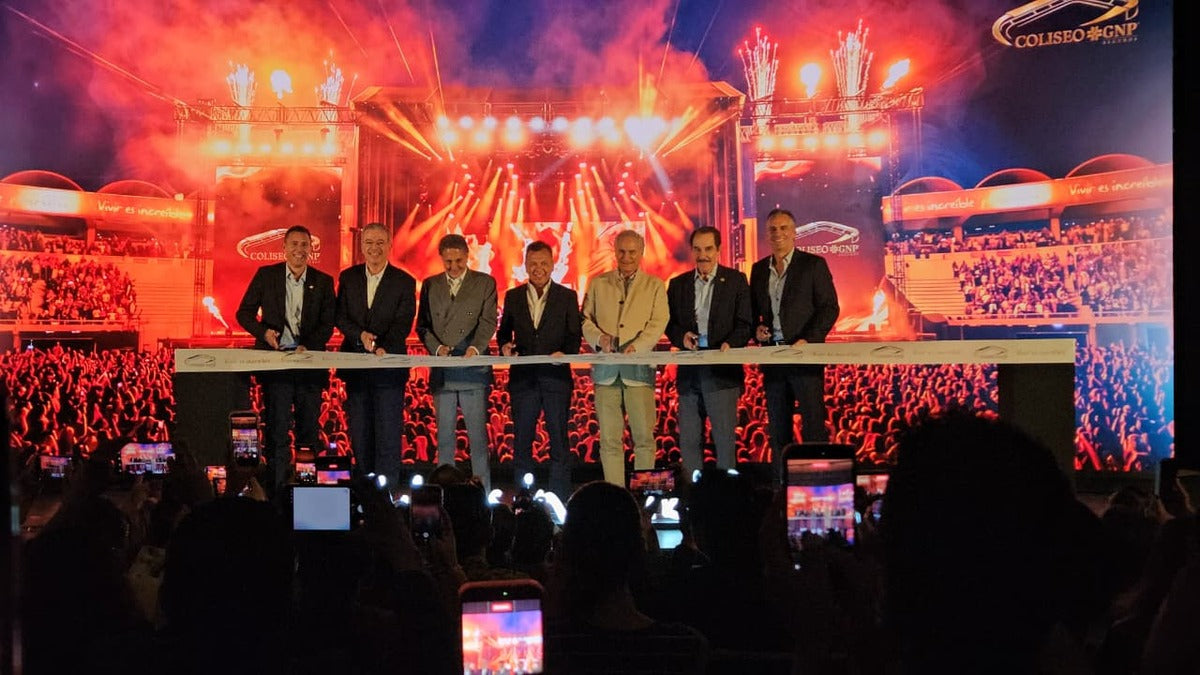 Jalisco marca un hito en el entretenimiento en vivo con el Coliseo GNP Seguros