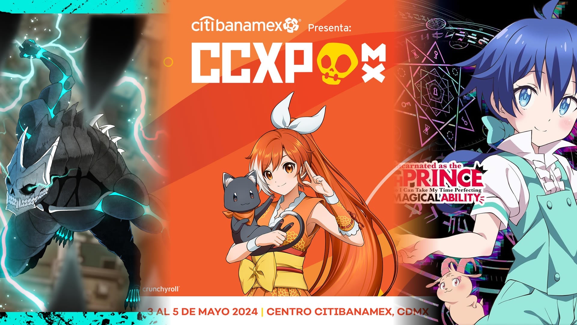PREPÁRATE: CRUNCHYROLL CONVIERTE CCXPMX 2026 EN UNA EXPERIENCIA ÉPICA