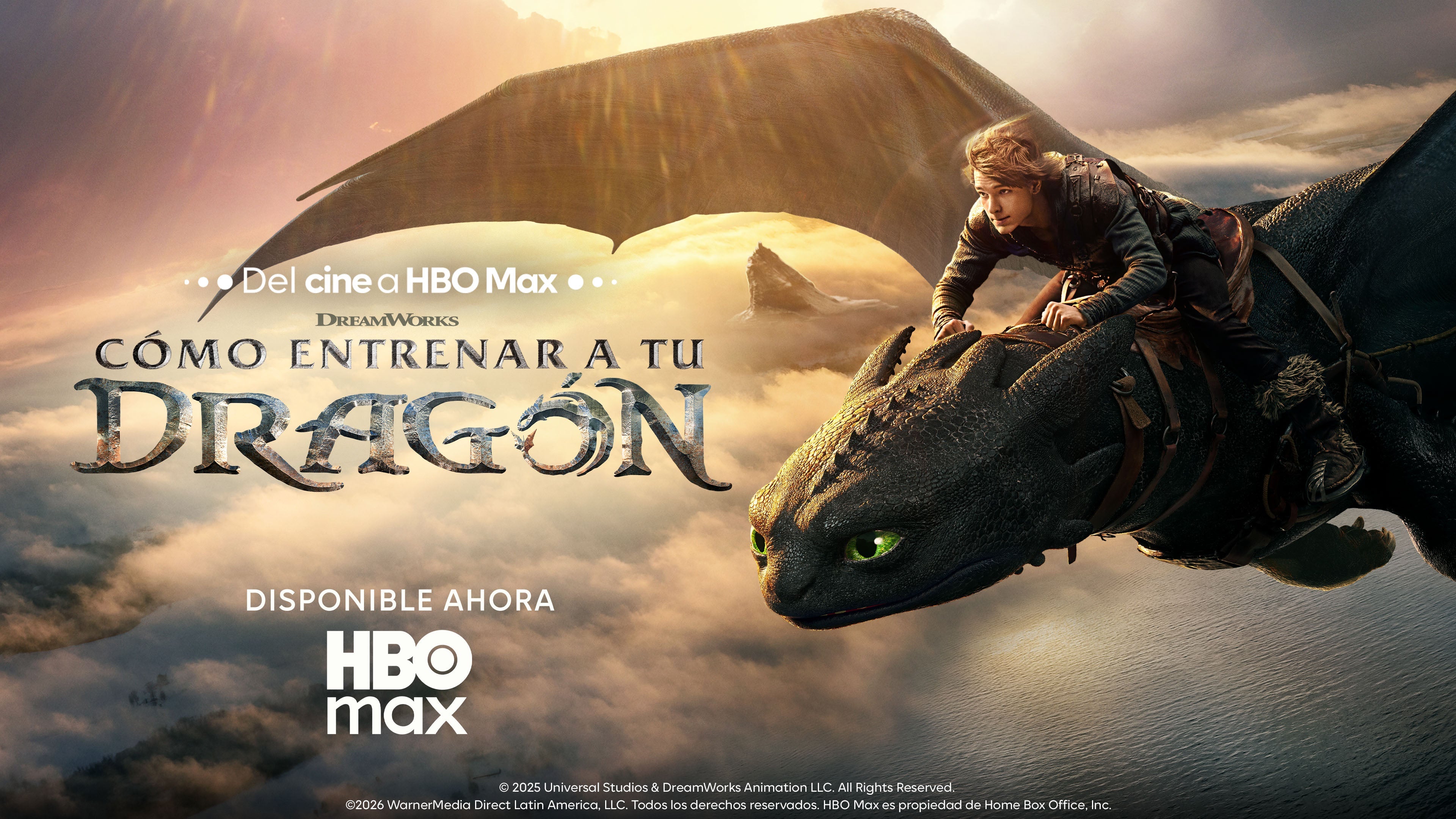 ‘CÓMO ENTRENAR A TU DRAGÓN’ LLEGA A HBO MAX EL 2 DE ENERO