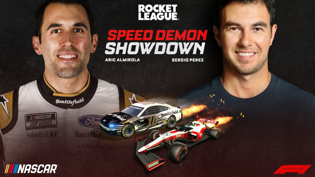 Pilotos de NASCAR y Fórmula 1 se enfrentarán en Rocket League
