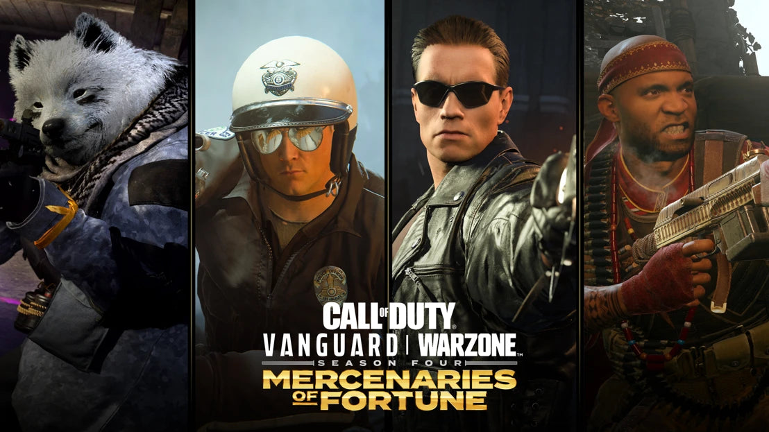 Mercenarios Cazafortunas: La actualización de mitad de temporada incluye a Terminator en Warzone y Vanguard