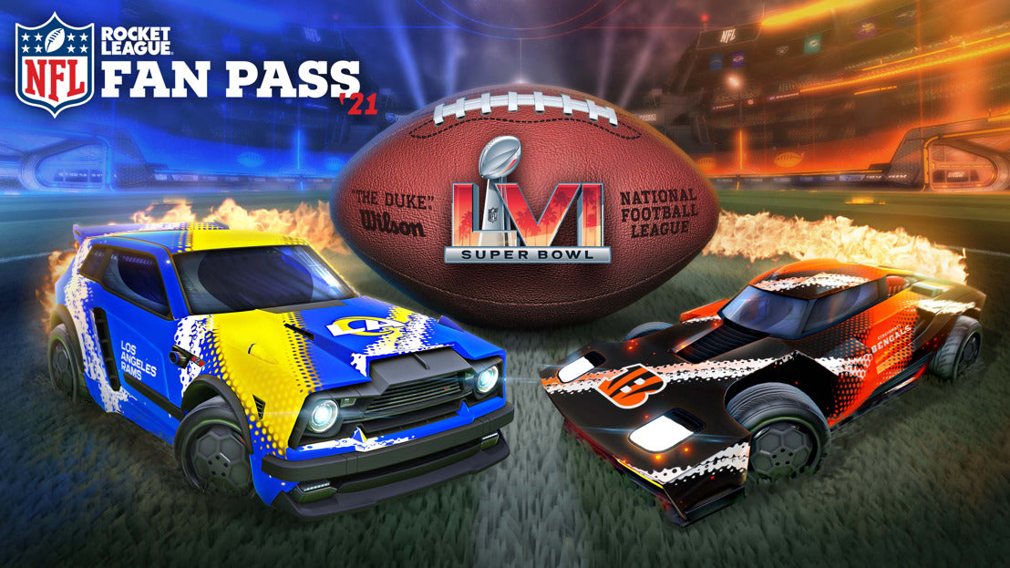 Rocket League Celebra el Super Bowl LVI con nuevo contenido en el NFL Fan Pass