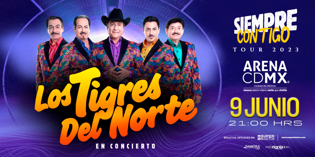 REGRESAN:LOS TIGRES DEL NORTE ¡¡EN CONCIERTO!!