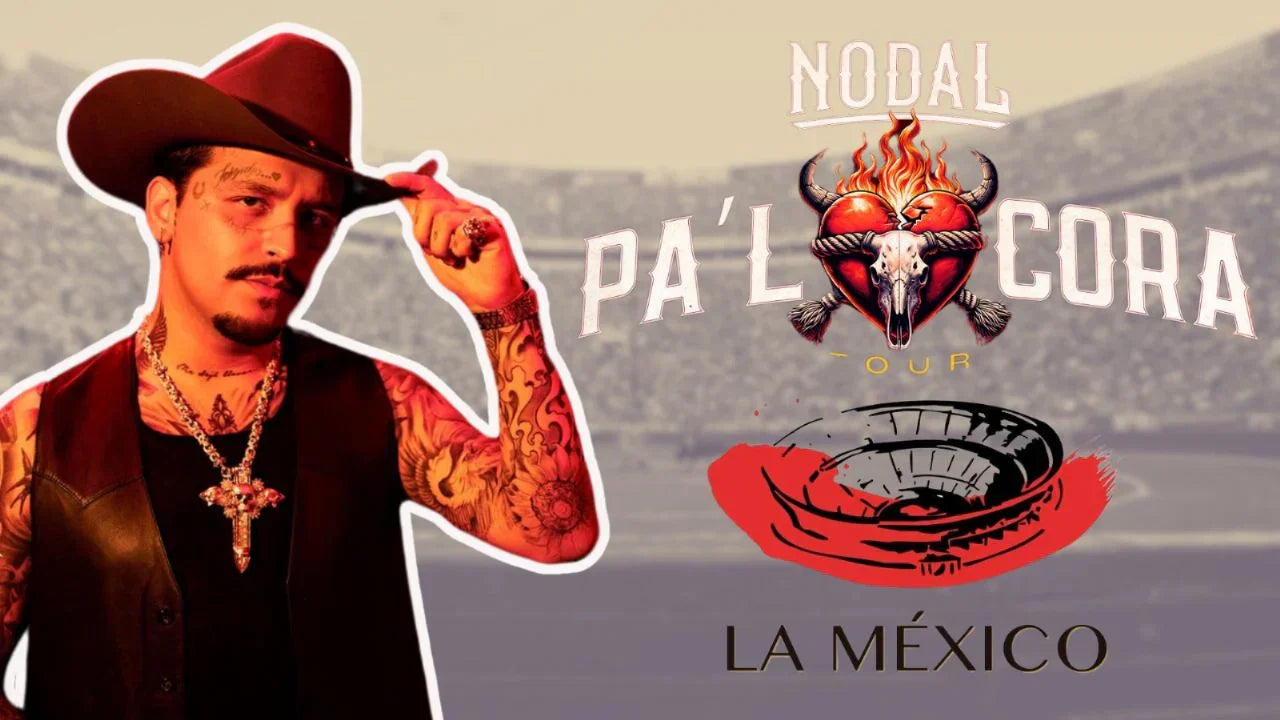 Christian Nodal regresa a la Plaza de Toros “La México” con su “Pa’l cora Tour”