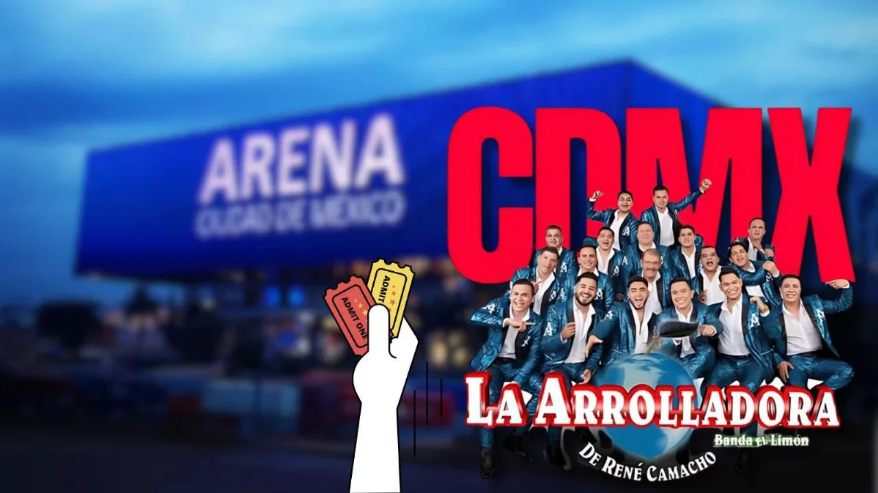 LA ARROLLADORA BANDA EL LIMÓN en la Arena CDMX