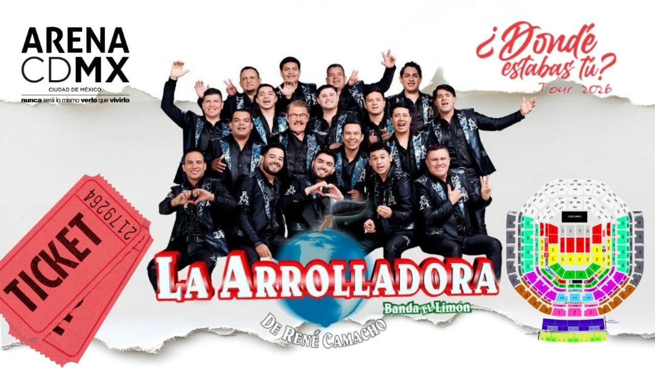 LA ARROLLADORA BANDA EL LIMÓN REGRESARÁ A LA ARENA CDMX ESTE 23 DE OCTUBRE