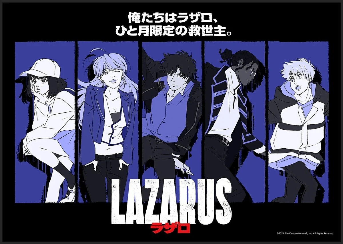 ‘LAZARUS’: CONOCE A LOS PERSONAJES DEL NUEVO ANIME DE SHINICHIRO WATANABE