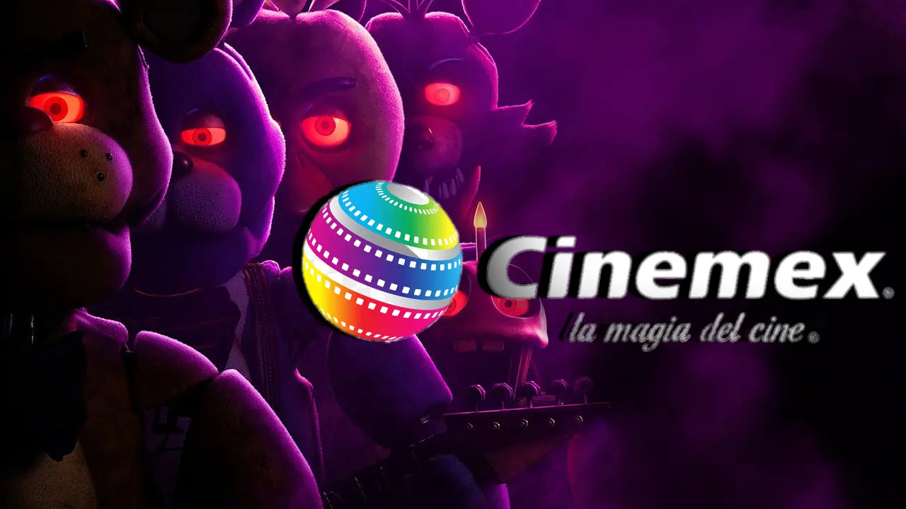 ¡NO TE PIERDAS LAS PROMOCIONES ESPECIALES DE FIVE NIGHTS AT FREDDY'S EN CINEMEX!