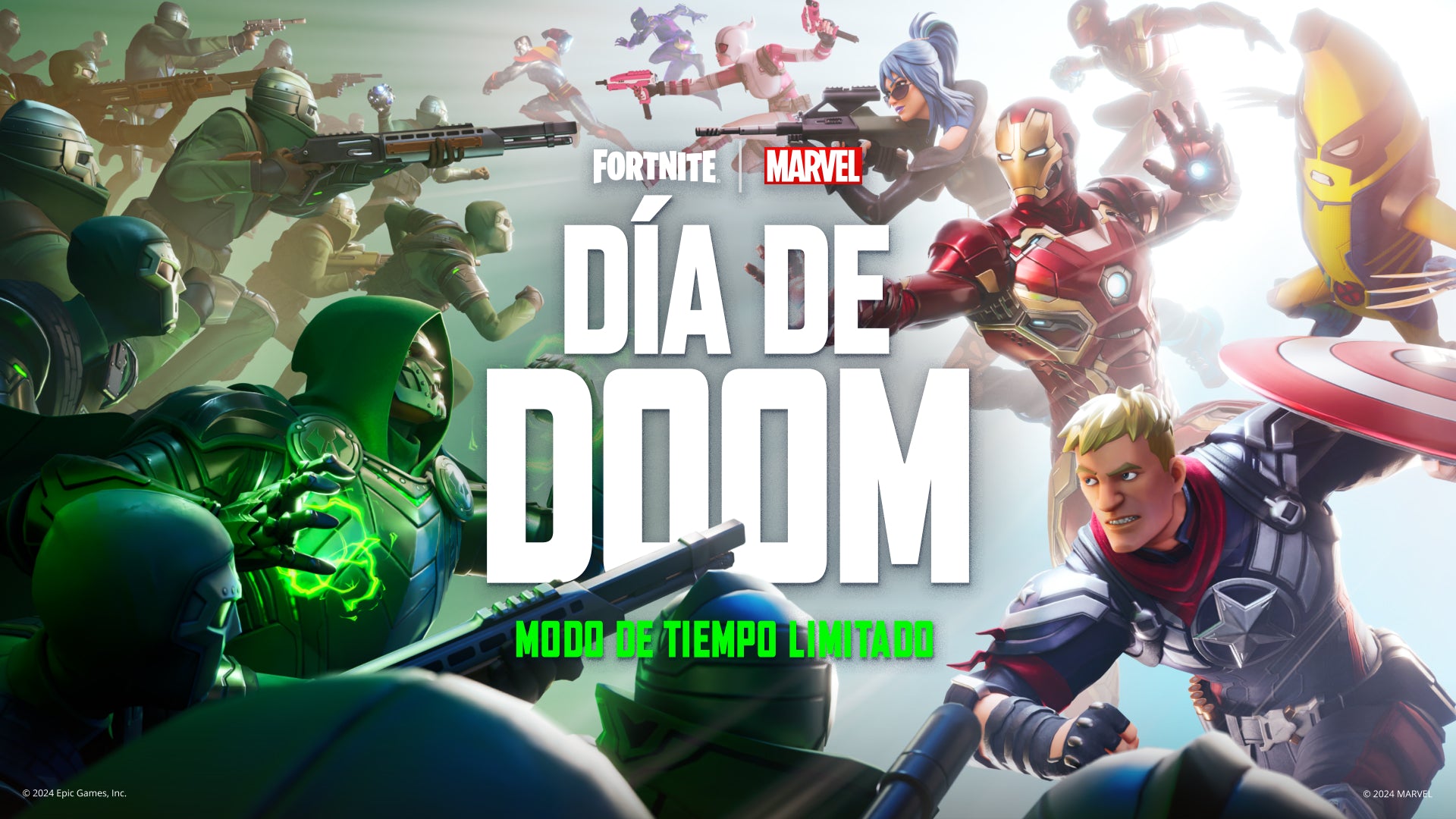 Ya disponible - Detengan al Doctor Doom en el “Día de Doom” de Fortnite Battle Royal