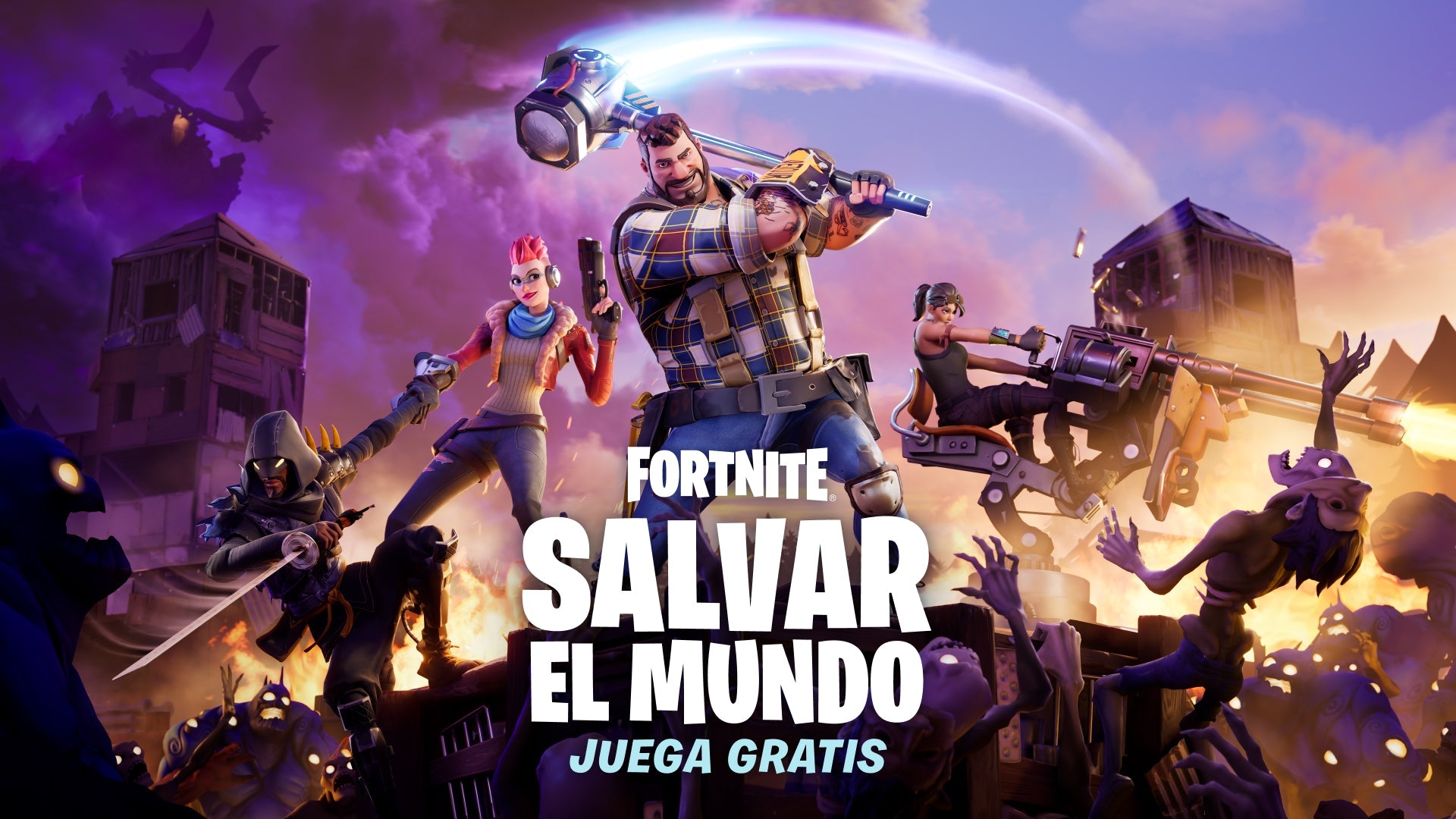 Fortnite: Salva el Mundo pasa a ser gratuito el 16 de abril