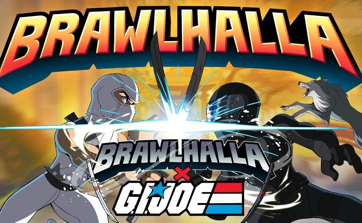 Los personajes de G.I. JOE Snake Eyes y Storm Shadow se unen a Brawlhalla como crossovers épicos el 23 de febrero