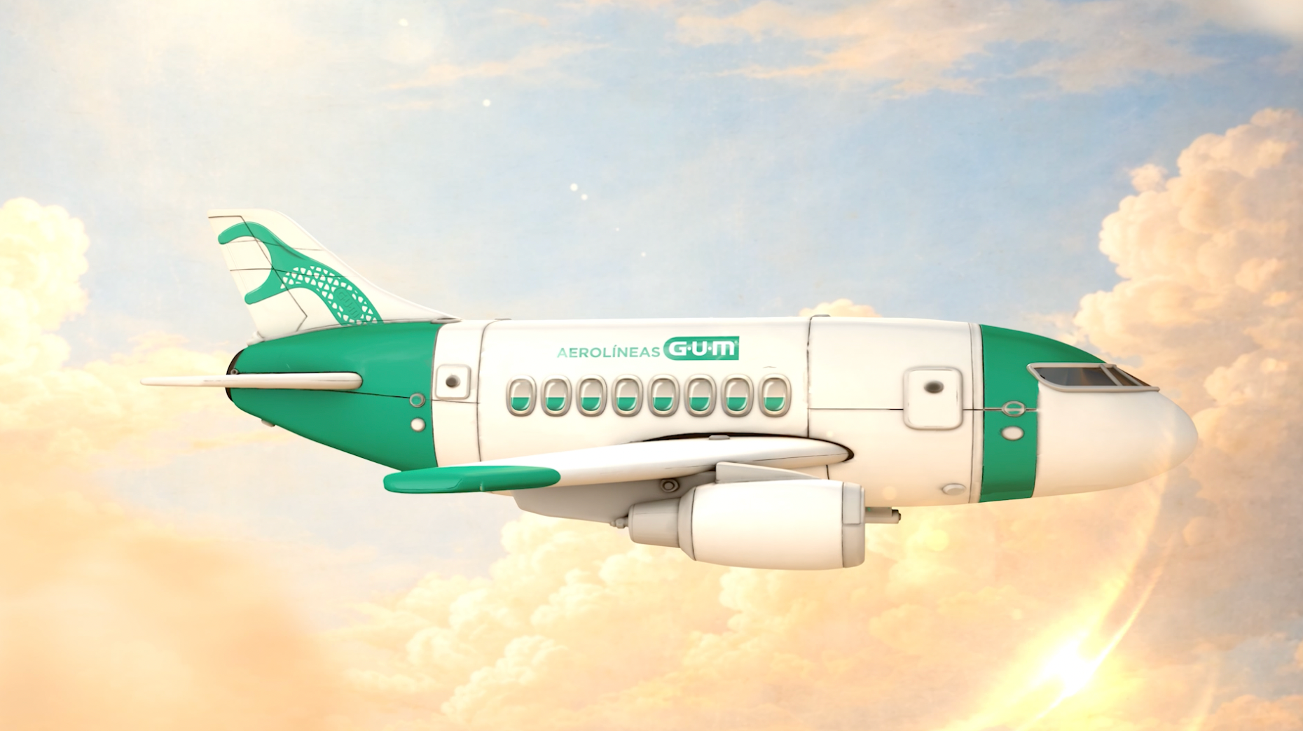 GUM y Bombay presentan “Avionazo”: La campaña que utiliza el humor y el surrealismo para decirle a México ¡Cambia tu dentalidad!
