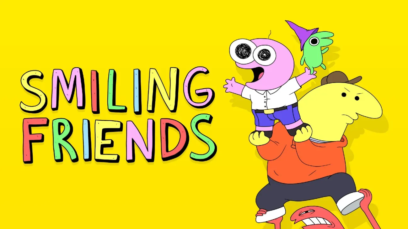 Adult swim anuncia fecha de regreso de “smiling friends” y estreno de “haha, you clowns” para octubre