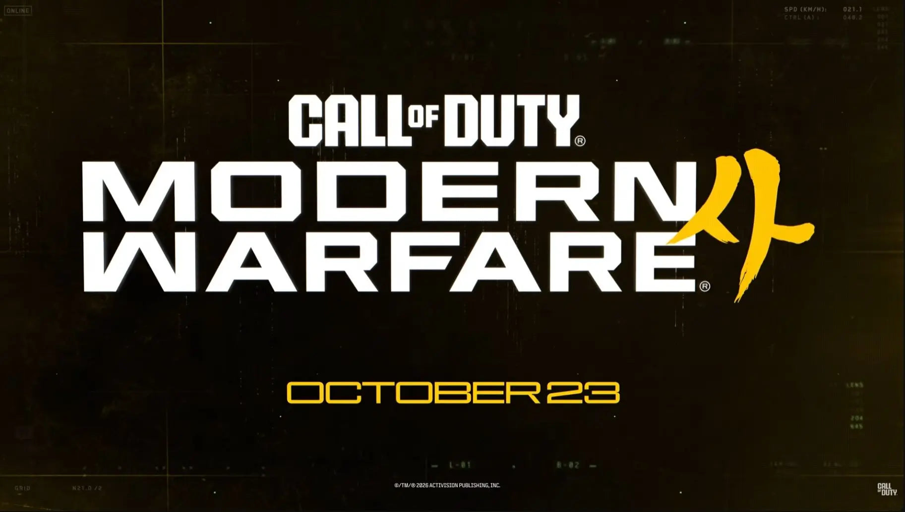 Call of Duty: Modern Warfare 4 llega el 23 de octubre con un Multijugador repleto de contenido
