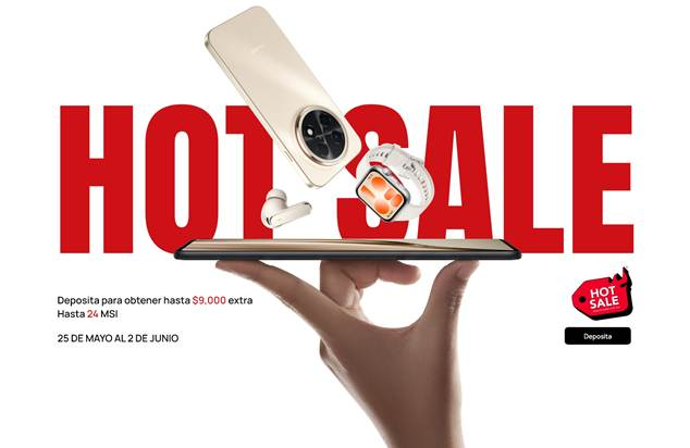 Huawei celebra el Hot Sale con descuentos de hasta 57 % y regalos exclusivos